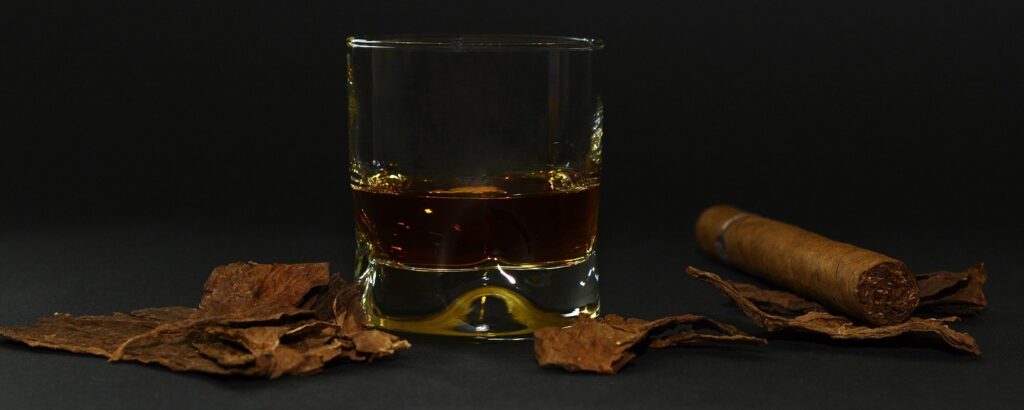 cygara i whisky